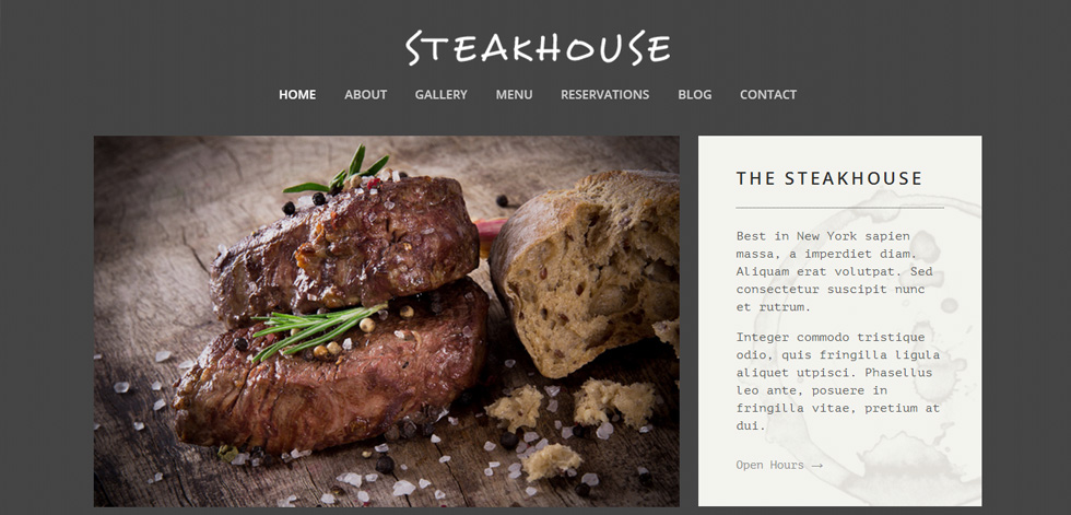 Home page