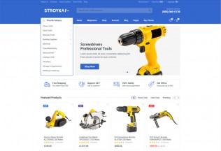 Stroyka – Premium Responsive Angular 9 eCommerce HTML5 Template