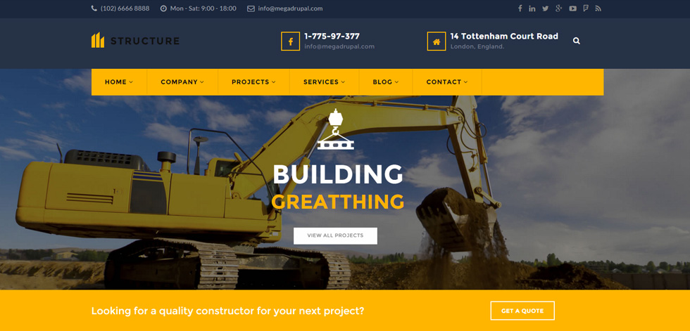 Home page