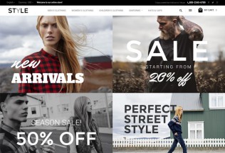 Style – Premium Responsive Fashion Clothes Magento Theme