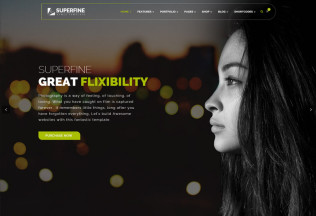 SuperFine – Premium Responsive Multi-Purpose HTML5 Template