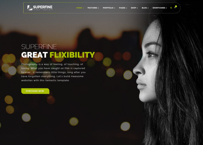 SuperFine – Premium Responsive Multi-Purpose HTML5 Template