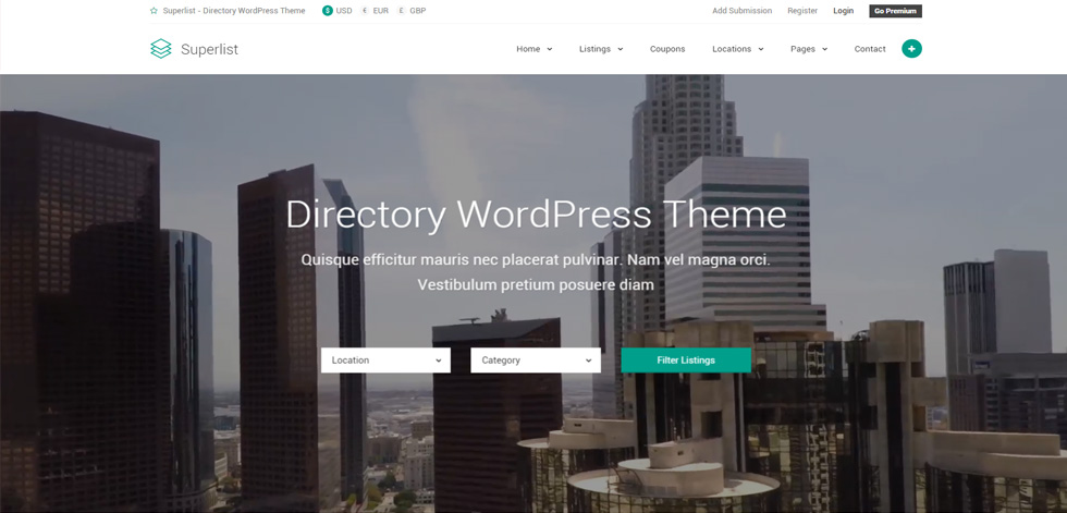 Home page
