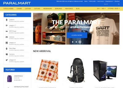Best Responsive OpenCart Supermarket Templates 2014