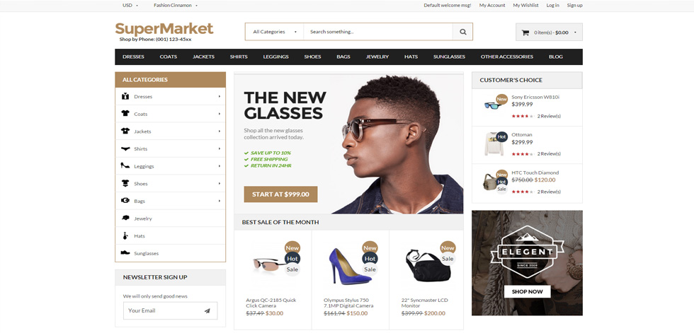 Home page