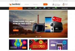 SuperMarket – Premium Responsive Multipurpose OpenCart 3 Theme