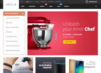 5+ Best Responsive Supermarket Prestashop Theme 2017