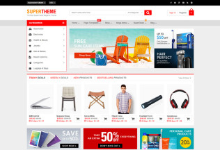 SuperTheme – Premium Responsive MultiPurpose and Supermarket Magento Theme