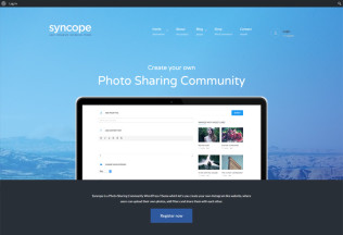 Syncope – Premium Responsive Photo Sharing Community WordPress Theme