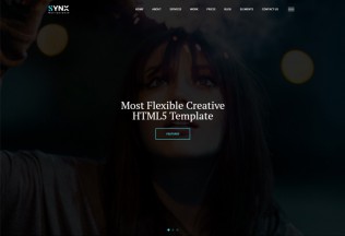 Synx – Premium Responsive Creative MultiPurpose HTML5 Template