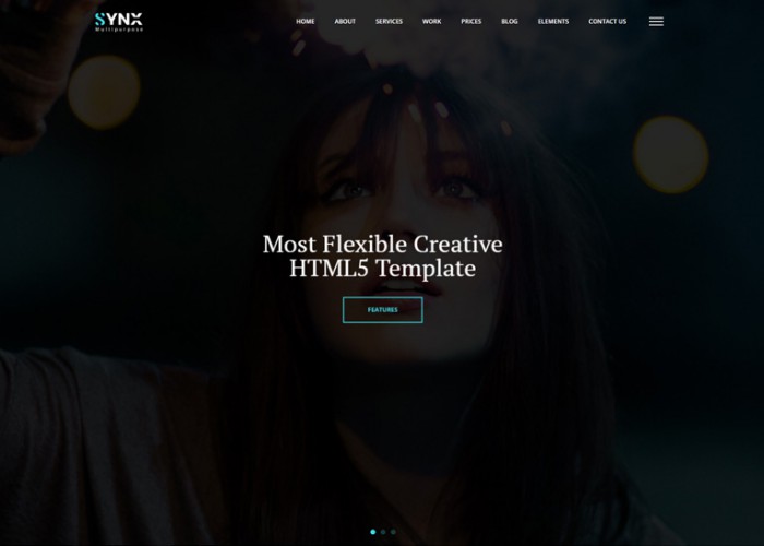 Synx – Premium Responsive Creative MultiPurpose HTML5 Template