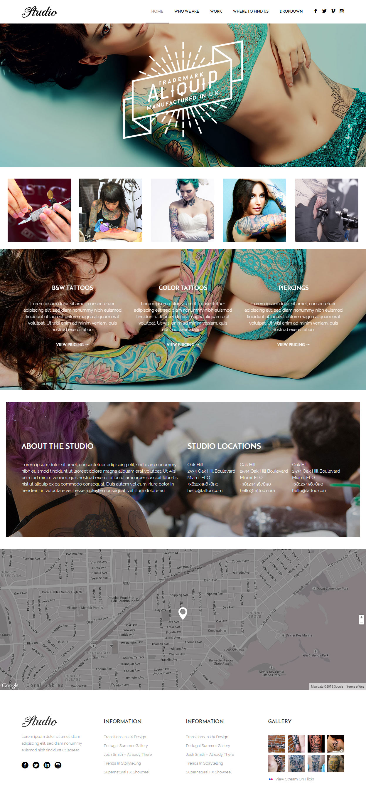 Bodega WordPress Tatoo Themes