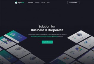 Tejarat – Premium Responsive Business & Corporate HTML5 Template