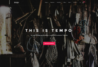Tempo – Premium Responsive Ultimate HTML5 Template