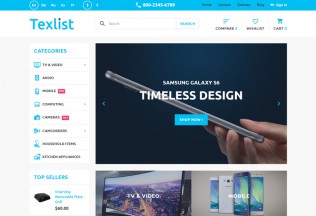 Texlist – Premium Responsive Electronic PrestaShop Theme