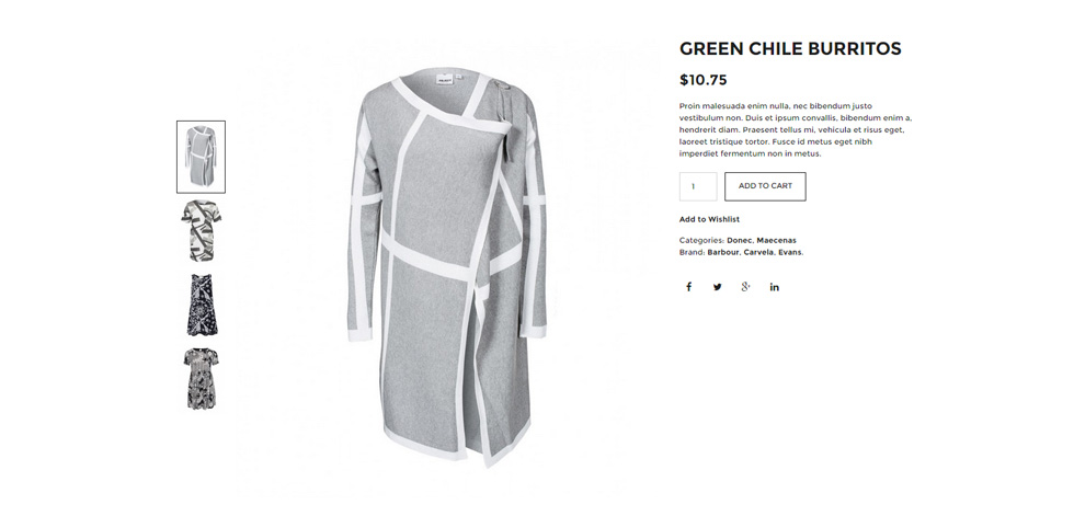 Product page