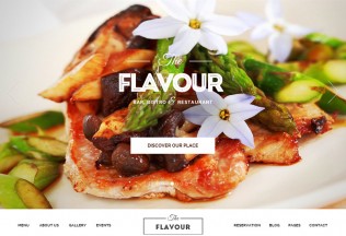 The Flavour – Premium Responsive Restaurant WordPress Theme
