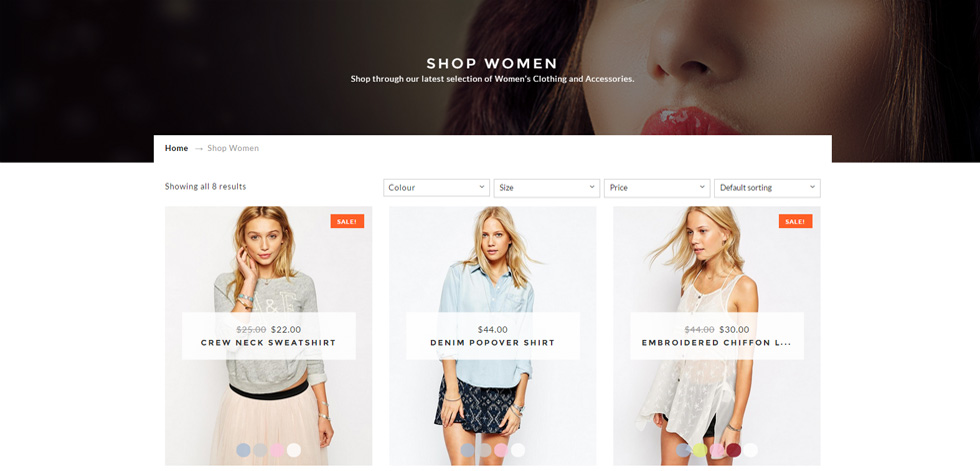 Category page