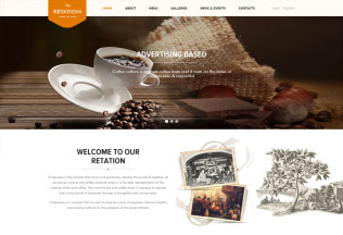 The Retation – Premium Responsive Coffee, Bar and Bistro HTML5 Template