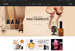 TheFace – Premium Responsive Cosmetics Opencart Theme