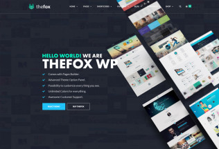 TheFox – Premium Responsive Multi-Purpose WordPress Theme