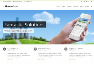 ThemeTastic – Premium Responsive Flat Drupal Theme