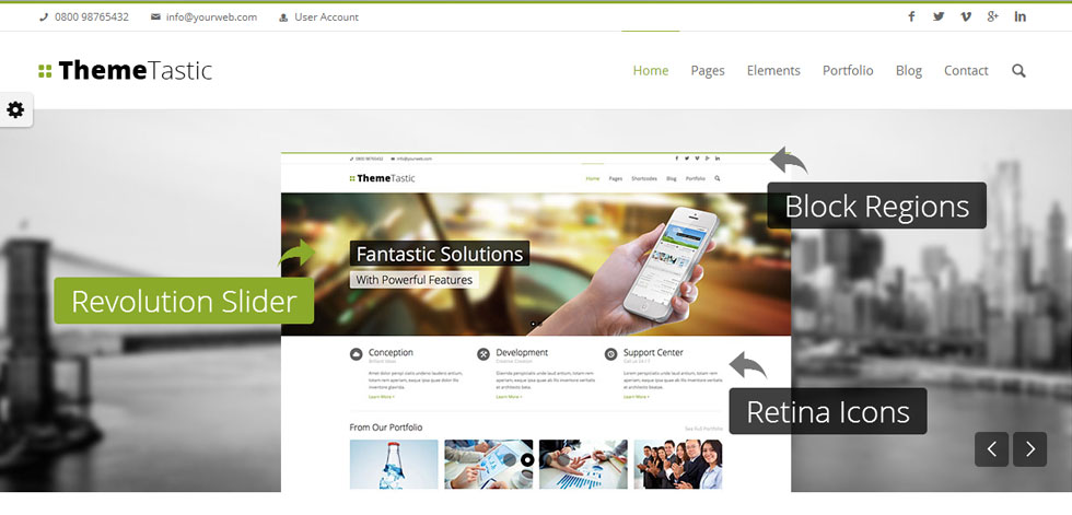 Home page