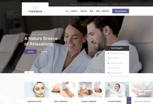 Thermen – Premium Responsive Spa Wellness Center WordPress Theme