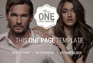 This One – Premium Responsive One Page Joomla Template