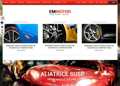 Best Responsive Magento Cars & Motorcycles Store Themes