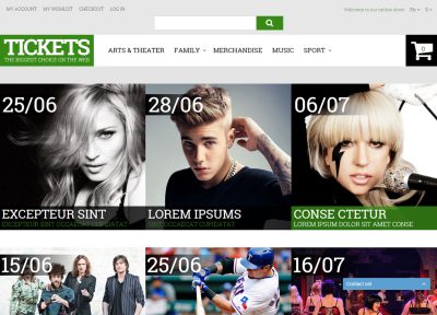 Best Responsive Magento Ticket Booking System Themes in 2015