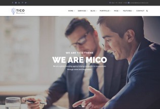 Tico – Premium Responsive Business Drupal 8 Theme