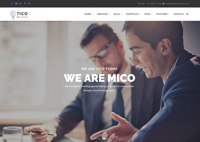Tico – Premium Responsive Business Drupal 8 Theme