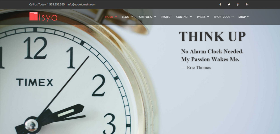 Home page
