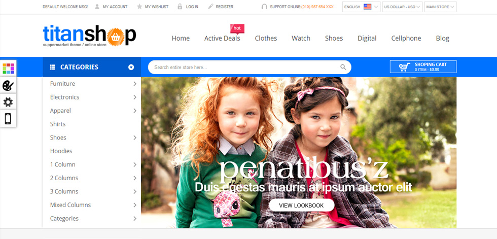 Home page