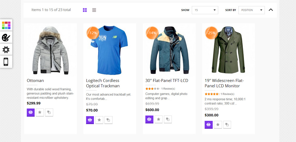 Category page