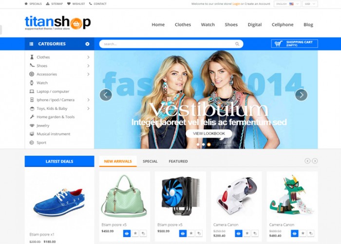 TitanShop – Premium Responsive Prestashop Theme