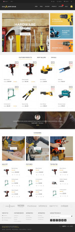 Best Responsive Magento Tools and Equipment Themes in 2015