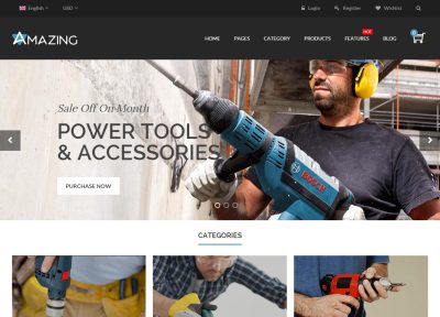 Best Responsive Magento Tools and Equipment Themes in 2015