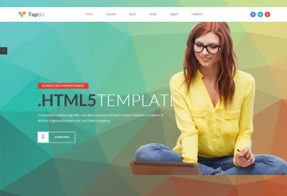 TopBiz – Premium Responsive Corporate HTML5 Template