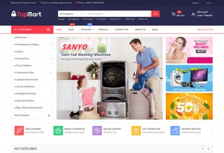 TopMart – Premium Responsive MultiPurpose PrestaShop Theme