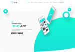 Tovo – Premium Responsive Angular 8 App Landing Page HTML5 Template
