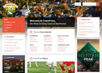 Best Responsive Government WordPress Themes in 2015