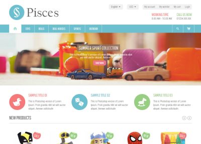 Best Responsive Toys Store Prestashop Themes in 2014