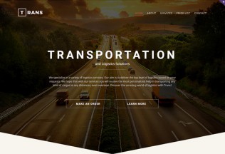 Trans – Premium Responsive Transportation HTML5 Template