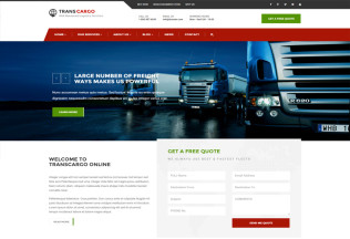 TransCargo – Premium Responsive Transport & Logistics HTML5 Template