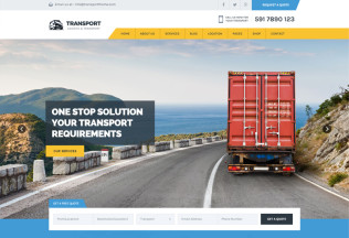 Transport – Premium Responsive Logistic, Transportation & Warehouse HTML5 Template