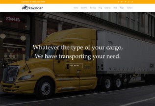 Transport – Premium Responsive Transport & Logistics WordPress Theme
