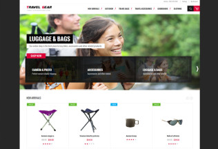 TravelGear – Premium Responsive Magento Theme for Gear Store