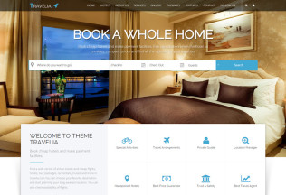 Travelia – Premium Responsive Travel Package HTML5 Template